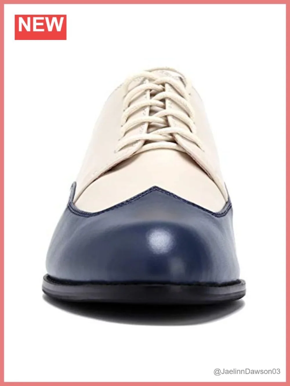 Women's Pointed-Toe Wintip Oxford Shoes Open-Vamp Vintage Lace-Up Block Heel